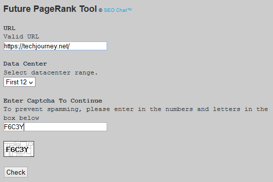 Future PageRank Tool