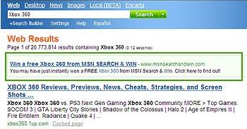 MSN Search and Win