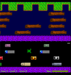 Frogger arcade game