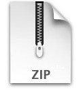 Mac Zip File Icon