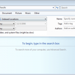 Ways to Search for Files and Documents in Windows Vista