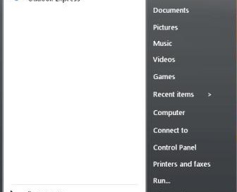 Vista Start Menu in Windows XP