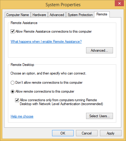 chrome remote desktop enable remote connections