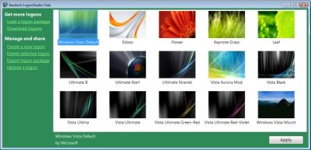 LogonStudio Vista with Logon Screens Pack
