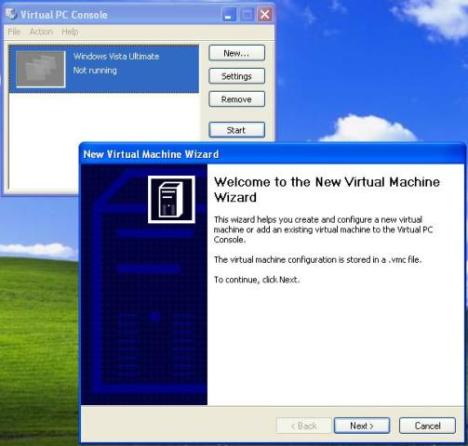 windows virtual pc windows