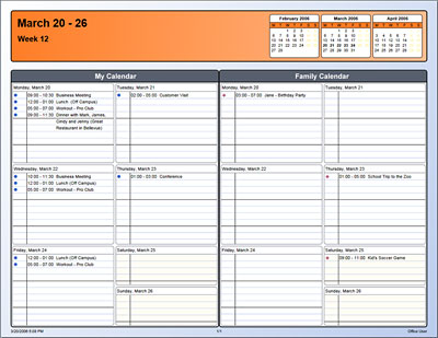 Calendar Printing Assistant for Outlook 2007