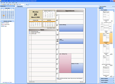 Calendar Printing Assistant for Outlook 2007 Free Download Tech Journey