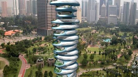 UFO Dynamic Architecture Building