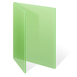 Adjusted Glass Folder Greene