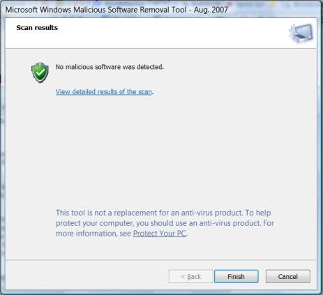 what does the microsoft malicious software removal tool