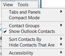 skype and outlook throttled message