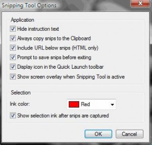 snipping tool with text box