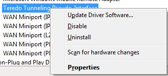 what is microsoft teredo tunneling adapter driver