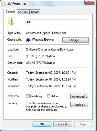 Unzip Extract All Zip Files In Windows Vista Is Painfully Slow Workaround Tech Journey