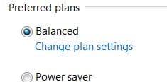 Change Windows Power Settings