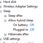 Turn Off and Disable Hybrid Sleep in Windows 10 / 8.1 / 8 / 7 / Vista