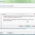 Missing CD/DVD Device Driver Problem While Installing Windows Vista on VMWare Server/ESX