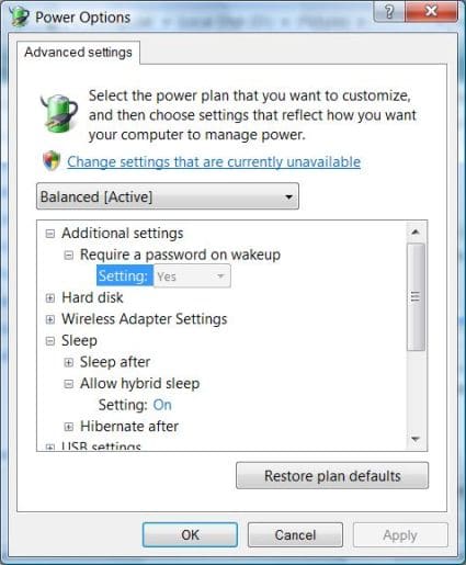 windows 7 hybrid sleep vs hibernate