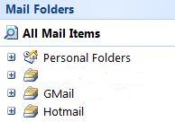 Move Hotmail to/from Gmail in Outlook