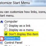 Hide and Remove Folders Shortcuts in Start Menu of Windows 7 / Vista