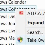 Add Take Ownership Option To Files and Folders Context Menu in Windows
