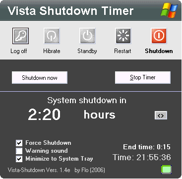 windows 10 shutdown timer like sleep timer