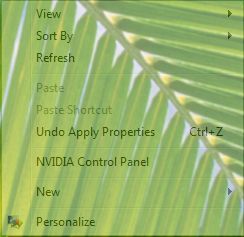 Windows Vista Right Click Menu Transparency Aero Glass Effect