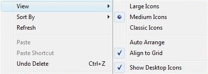 How To Resize And Change Windows Desktop Icons Size Tech Journey