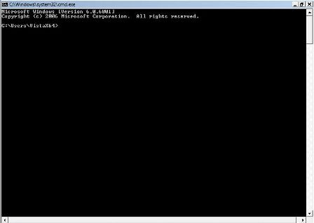 Fully Maximized Command Prompt Window