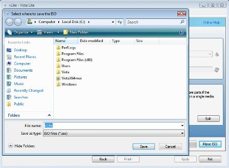Build Bootable ISO Image for x64 Windows Vista