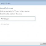 Windows Vista SP1 New Black Desktop Anti-Piracy Experience