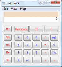 Calculator in Windows 7 with Scientific, Programmer & Statistics Mode ...