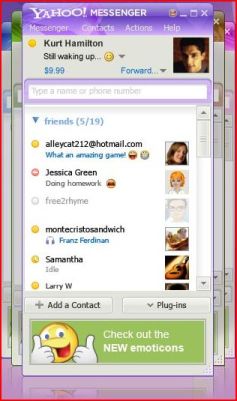 yahoo messenger videos