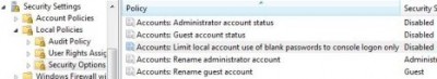 windows 10 allow remote desktop with blank password