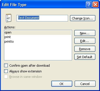 windows 7 set default program to open file type