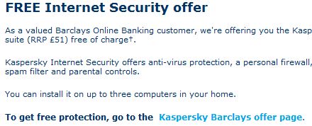 Register for Free Kaspersky Internet Security License