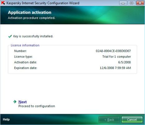 standard gratuito di attivazione antivirus kaspersky 2012