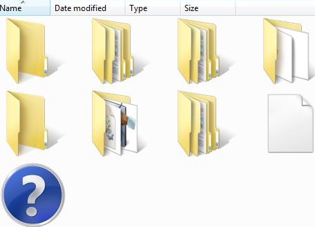 Missing File and Folder Name in Windows Vista