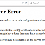 Apache HTTPD AuthType Not Set 500 Internal Server Error