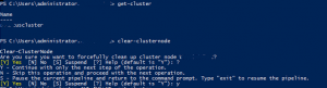 Remove Disconnected & Evicted Windows Server Node from Cluster - Tech ...