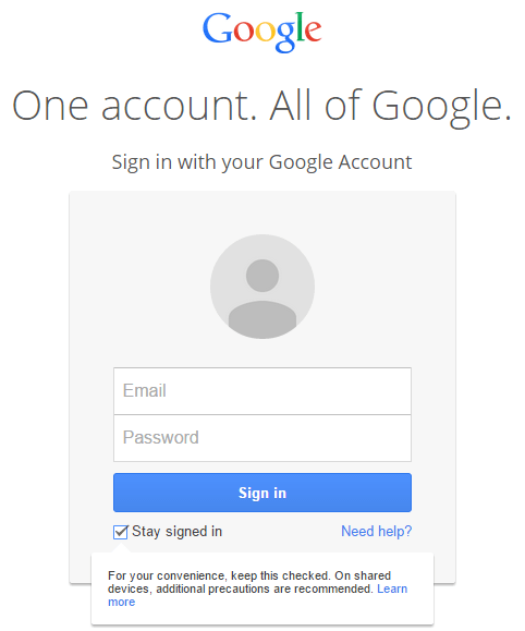 google account won t stay signed in