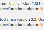 register_sidebar_widget & register_widget_control Are Deprecated in WordPress functions.php On Line 3378 WordPress Deprecated Functions
