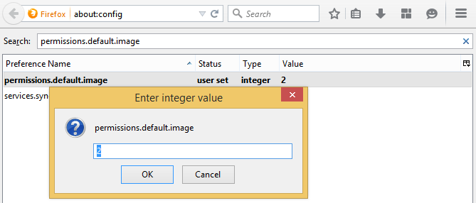 Disable Images in Firefox