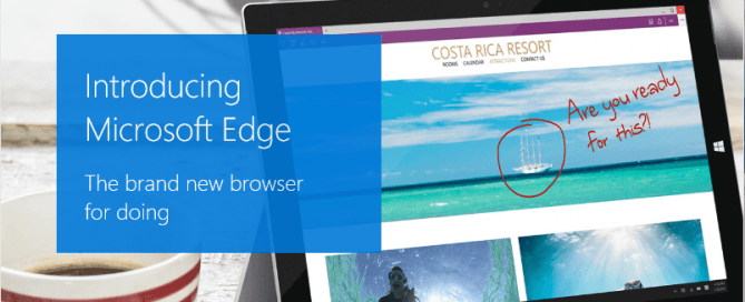 Microsoft Edge Web Browser