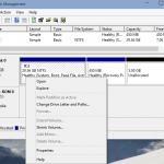 Windows Disk Management Extend Volume Grayed Out