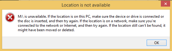 Location Is Not Available
