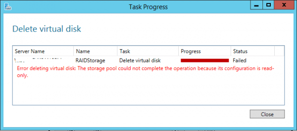 Storage Spaces Virtual Disks Is Not Writable (Read-Only) & Not Auto ...