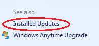 Installed Updates