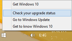 Check Windows 10 Upgrade Status