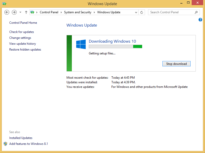 getting windows 10 message to upgrade to windows 10 pro version 1511, 10586